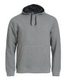 Heren Hoodie Clique Classic Grijs Melange